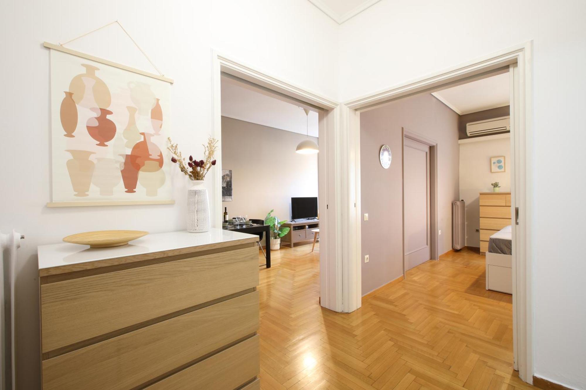 Modern 2Bd Apartment Next To Acropolis Афины Экстерьер фото